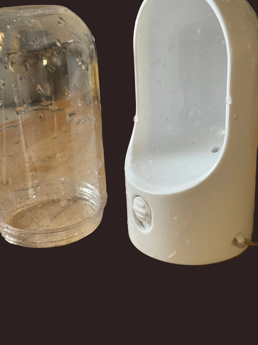 DEVORA Portable Dog Water Bottle – Leak-Proof Travel Pet Bottle for Walks & Outdoor Use