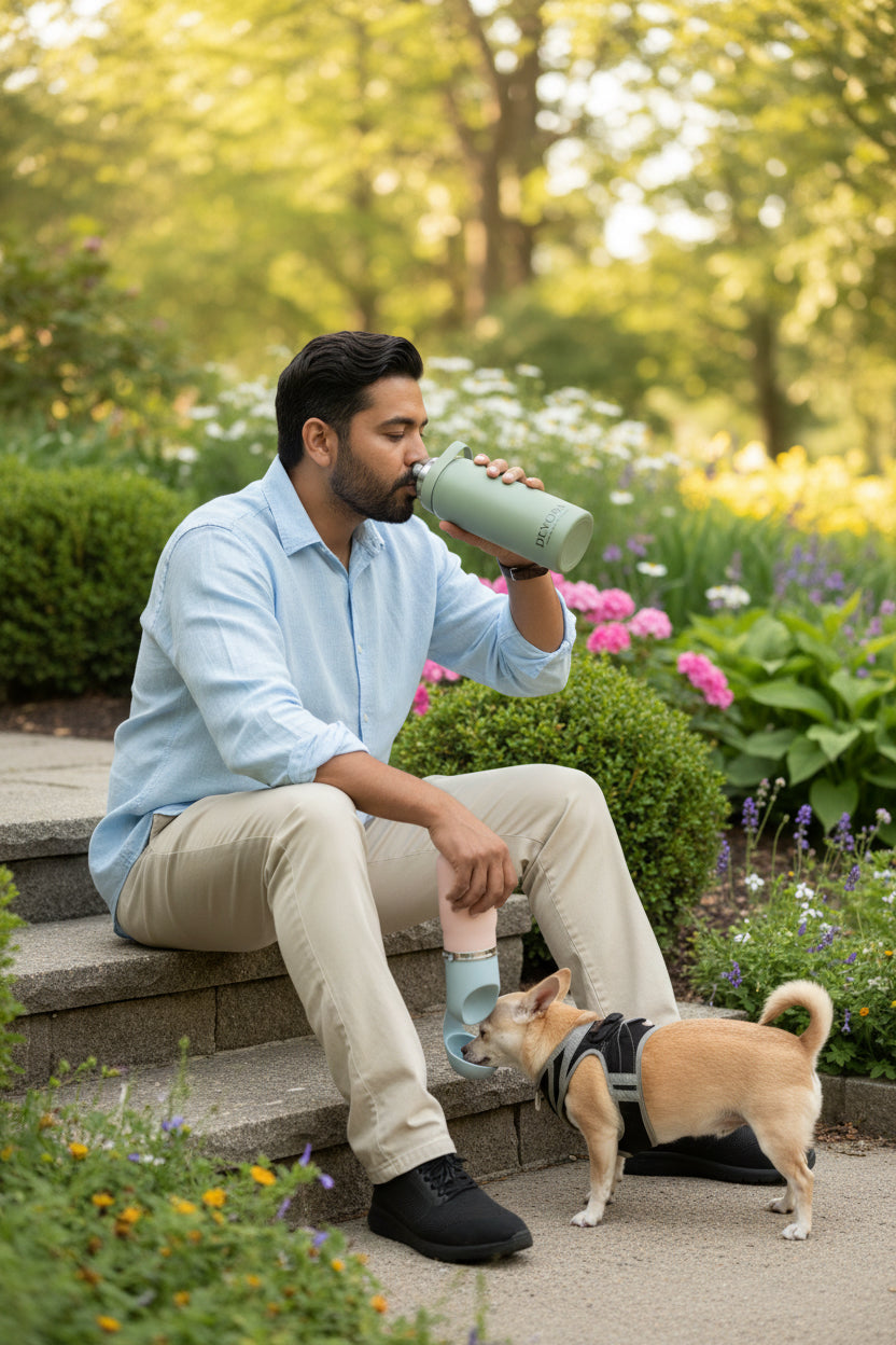 DEVORA 32oz Insulated Water Bottle