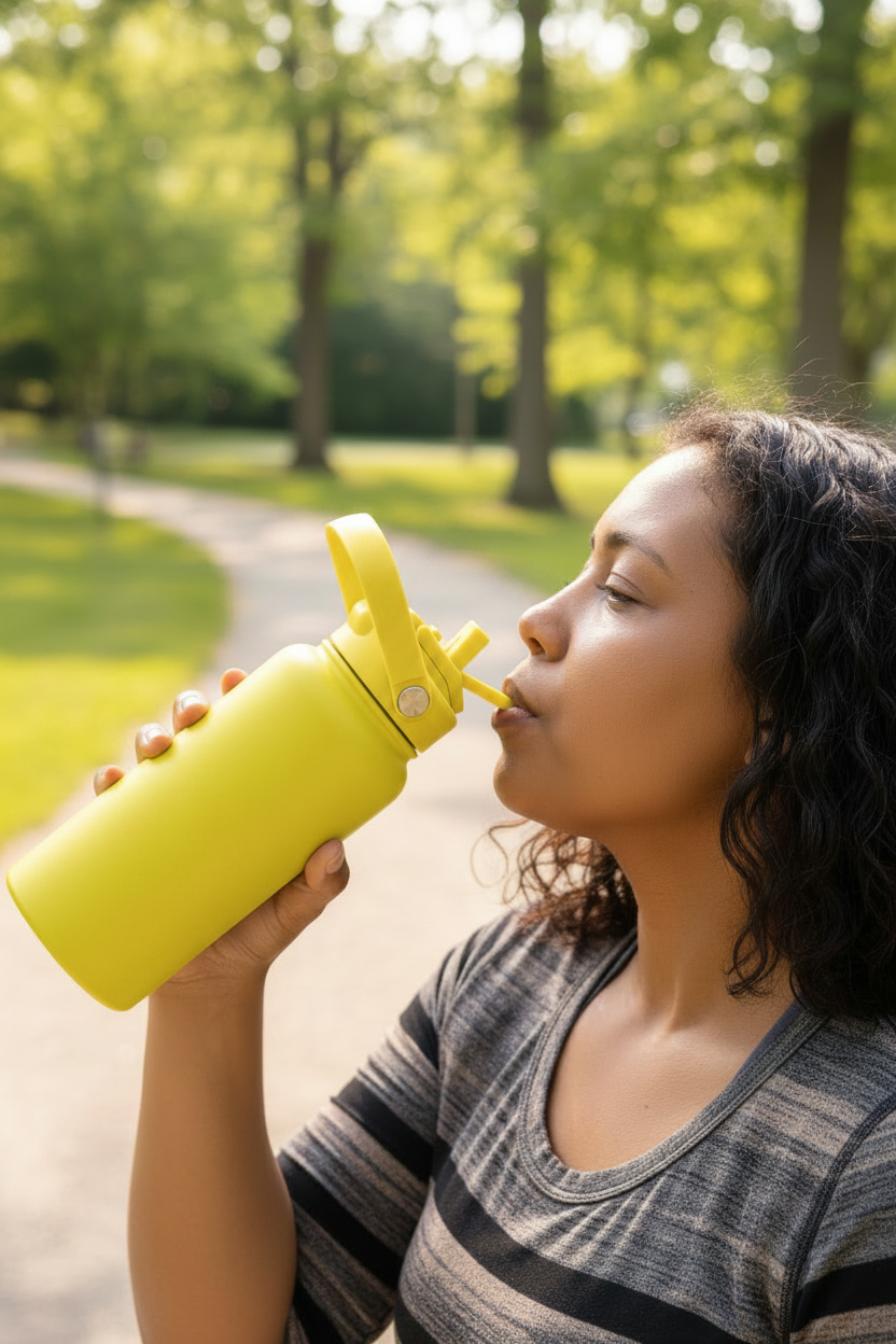 DEVORA 32oz Insulated Water Bottle