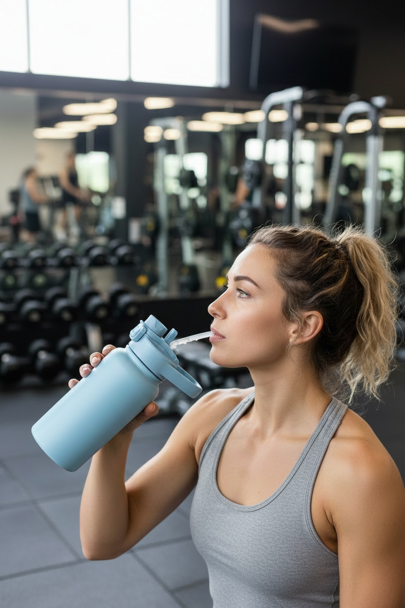 DEVORA 32oz Insulated Water Bottle