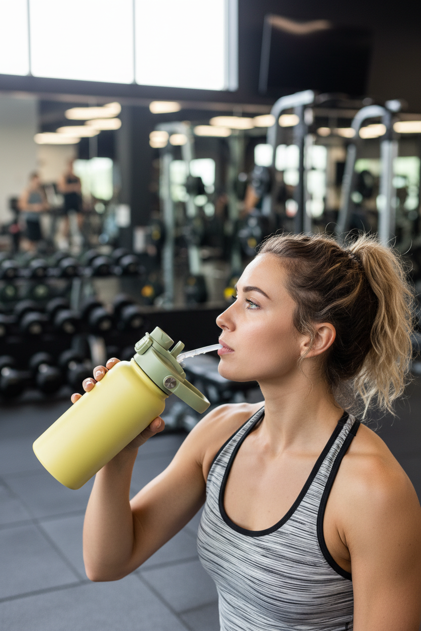 DEVORA 32oz Insulated Water Bottle